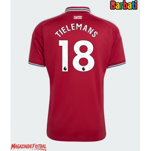 Manchester United Youri Tielemans #18 Tricou Fotbal Replică 2026-27 Barbati Acasa Manchester United Youri Tielemans #18 Tricou Fotbal Replică 2026-27 Barbati Acasa